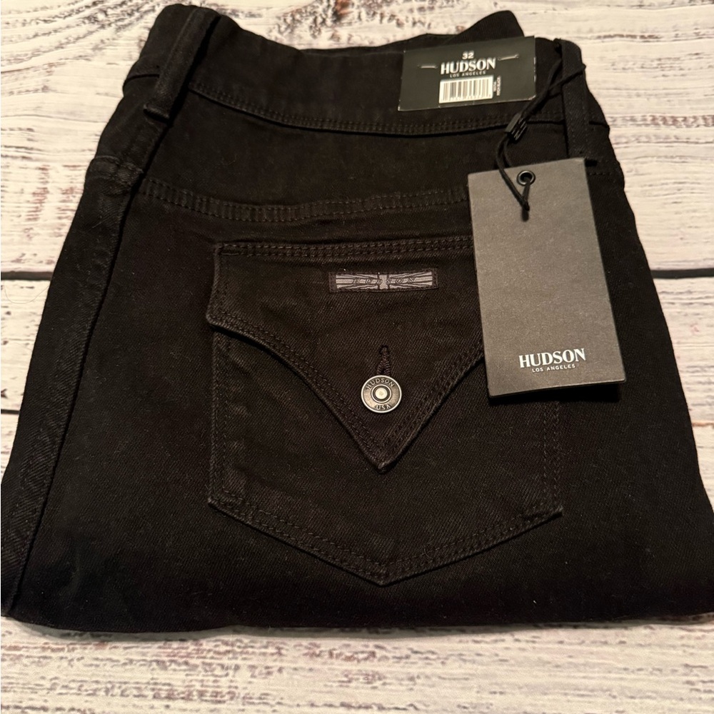 NWT | Hudson Jeans Dark Black Denim | Womens 32